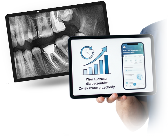 Kalkulator oszczednosci dla zdalnych opisow badan CBCT i RTG